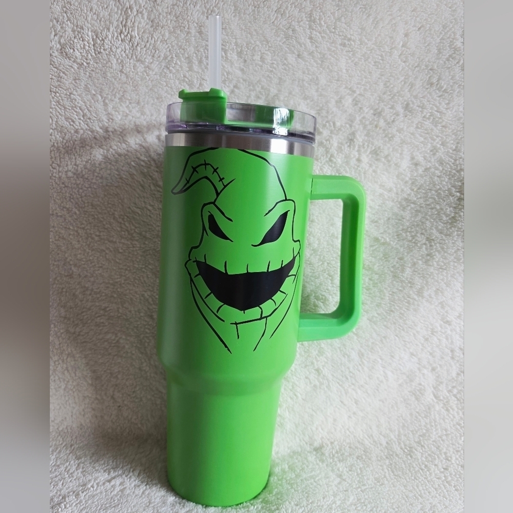 New Oogie Boogie Stainless Steel 36oz Tumbler Halloween 2025 Walgreens Exclusive